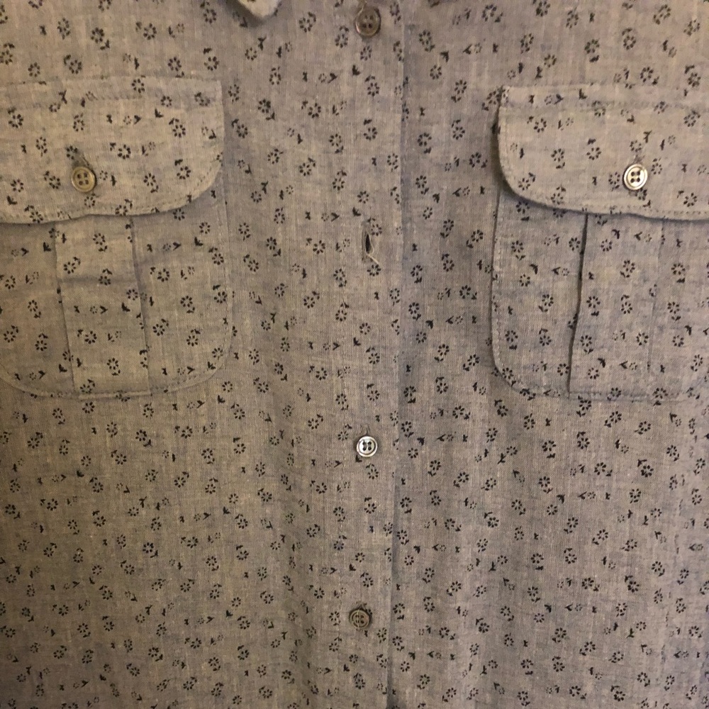 100% cotton very soft blue designer dress - Picture 4 of 6